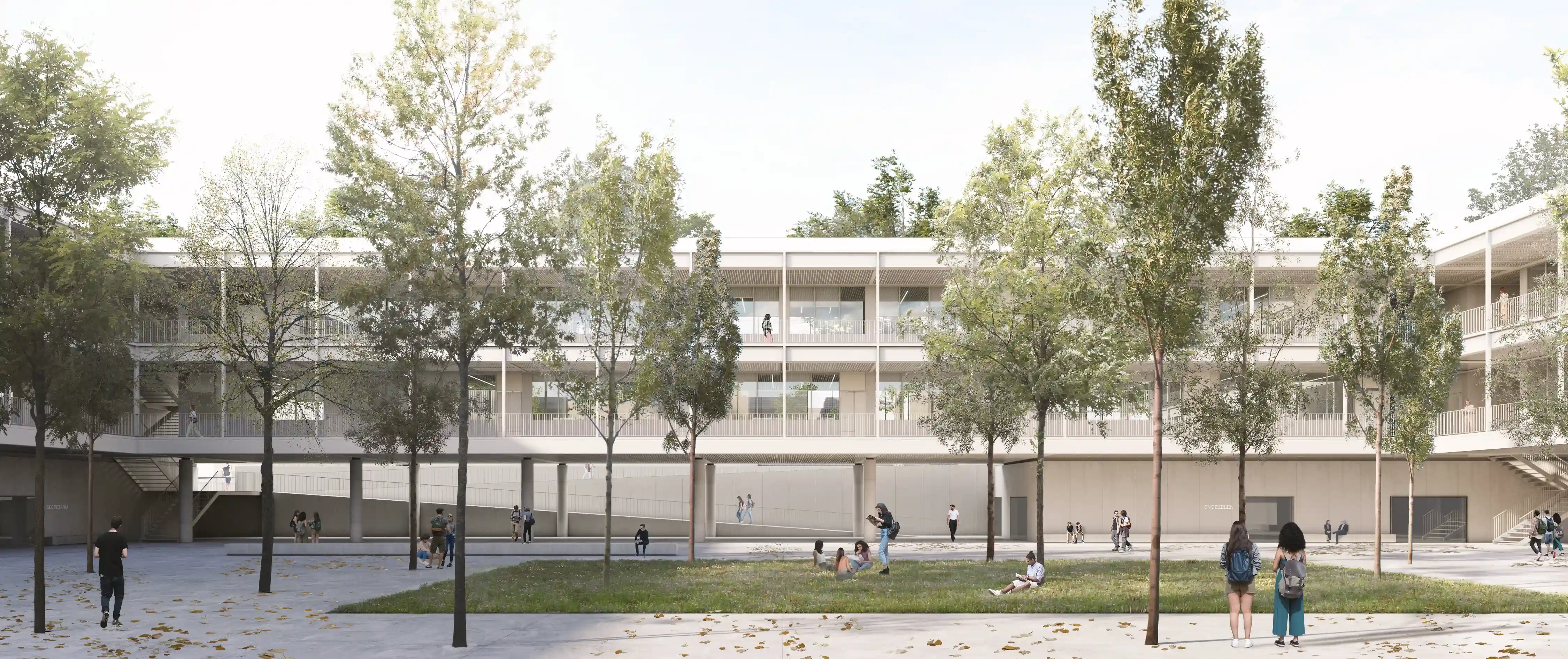 Elementary School in Benfica, Lisbon . competition 2nd Prize | featured photograph